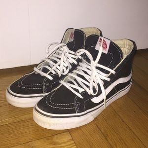 Vans black high tops